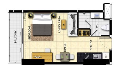 Denah Unit Apartemen