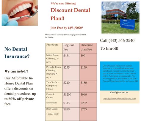 Dental Discount Plan