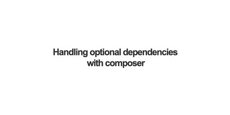 Dependencies for Expander (optional)