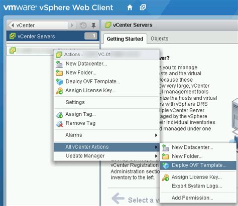Deploy Ovf Template Vsphere Web Client 6.5