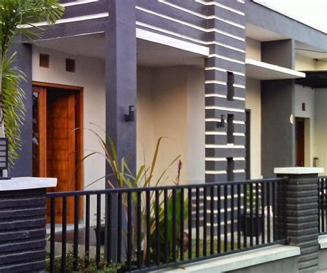 desain pilar teras rumah modern