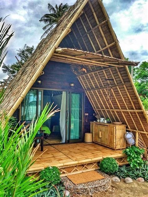 kelebihan memilih desain rumah bambu minimalis