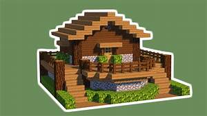 desain rumah kayu minecraft