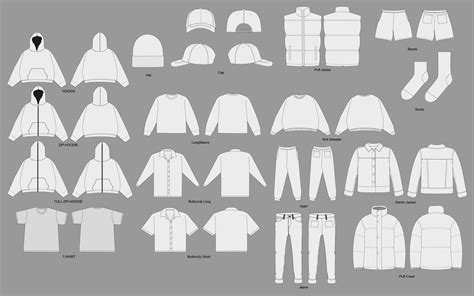 Design Template For Clothing