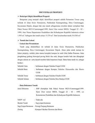 Deskripsi Properti