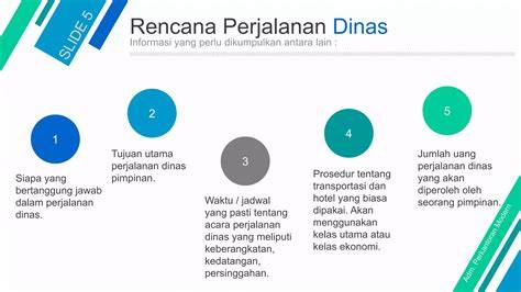 Destinasi Perjalanan Dinas