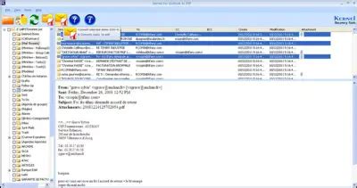 Destination Folder and Password