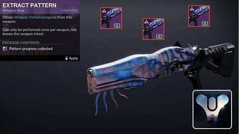 Destiny 2 How To Extract Weapon Pattern