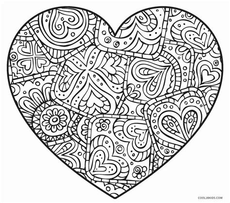 Detailed Heart Coloring