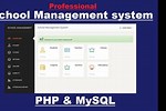 Develop a School System with PHP