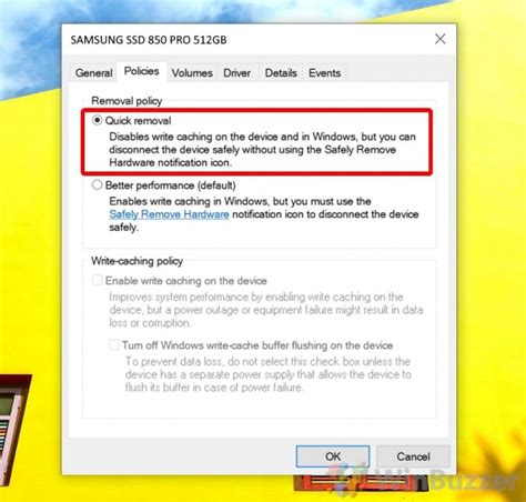 Device Manager Disk Policies