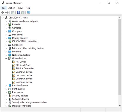 Device Manager Power Drivers