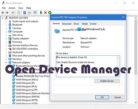 Device Manager Windows