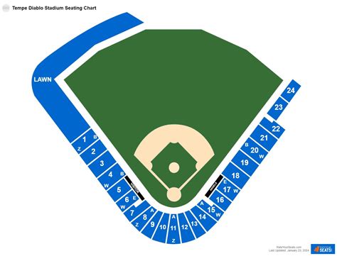 Diablo Stadium Seating Chart