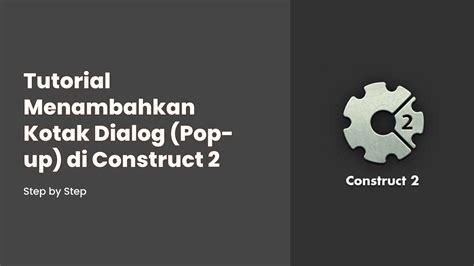 Dialog Sistem dan Pop-up