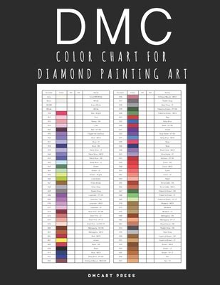Diamond Art Club Color Chart