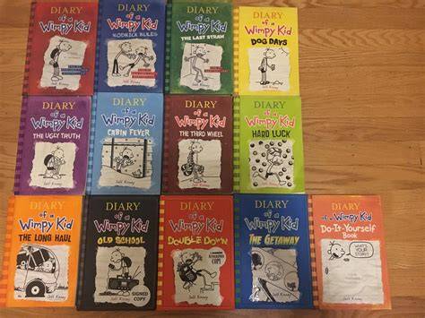 Diary Of A Wimpy Kid Book List Printable