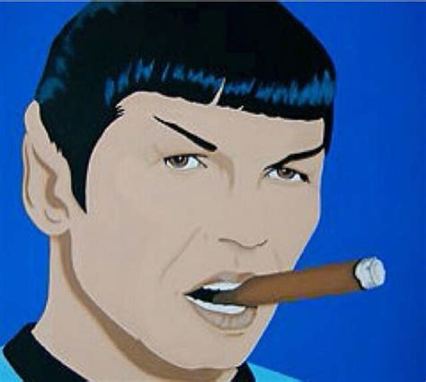 Did Spock smoke
