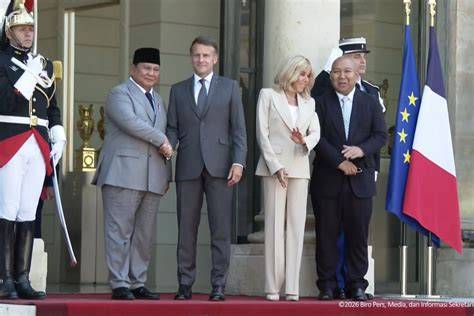 Didit Prabowo dan Brigitte Macron