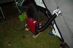Diesel Heater in Tent