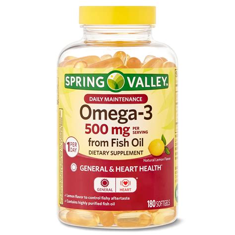 Dietary supplements as a source of fish oils omega