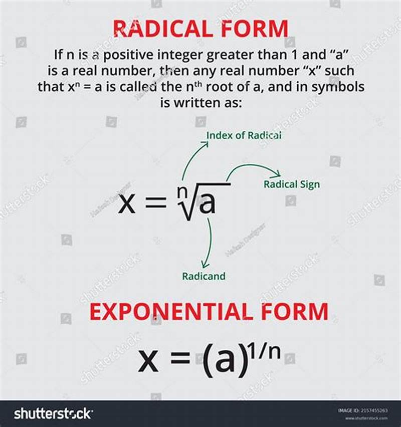 Difference Between Radical And Exponential Form