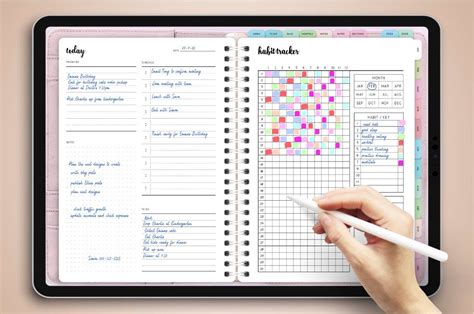 Digital Bullet Journal Template