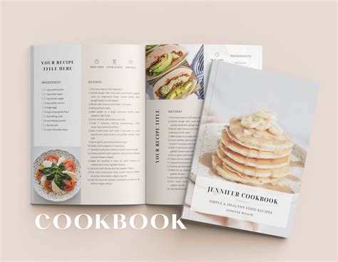 Digital Cookbook Template