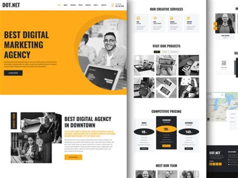 Digital Marketing Website Template