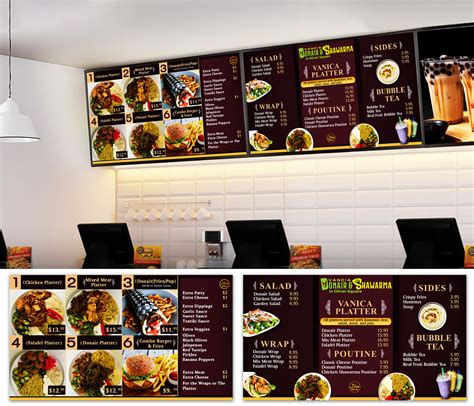 Digital Menu Board Templates