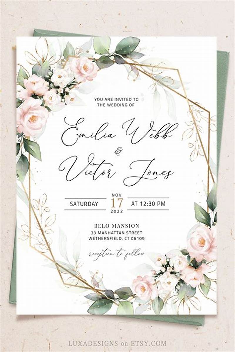 Digital Printable Invitations
