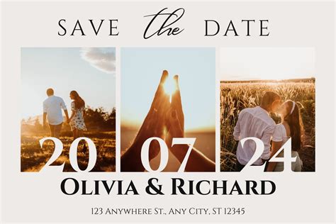 Digital Save The Date Templates