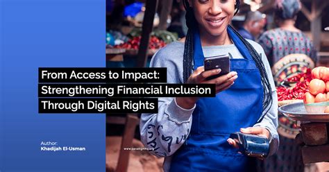 Digital finance inclusion