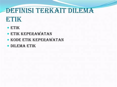 Dilema Etik