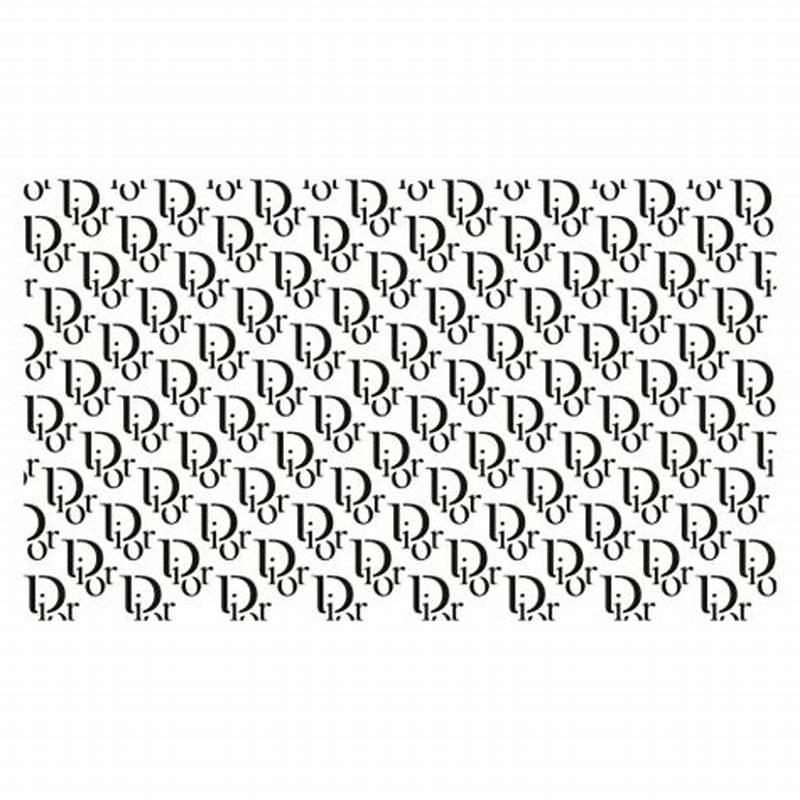 Dior Logo Pattern Vector