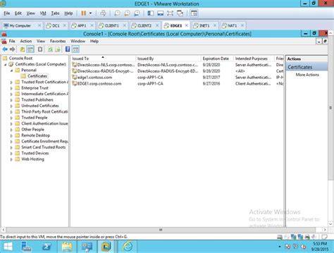 DirectAccess Domain Controller Troubleshooting