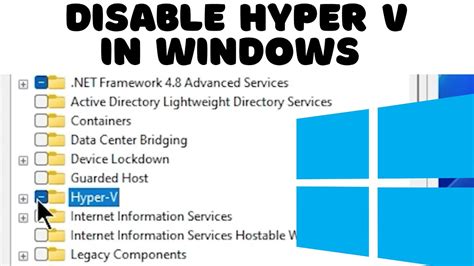 Disable Hyper-V