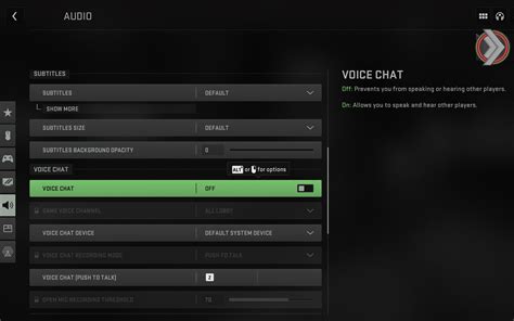 Disable In-Game Voice Chat