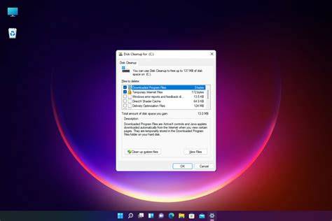 Utilize Disk Cleanup