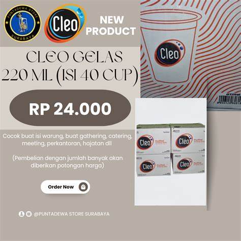 Diskon Cleo Gelas