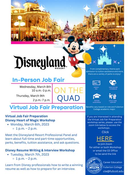 Disney Career Fair