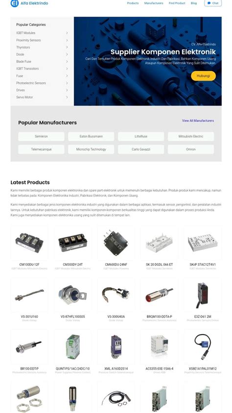 Distributor Resmi Komponen Elektronik