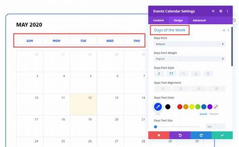 Divi Events Calendar Module Free