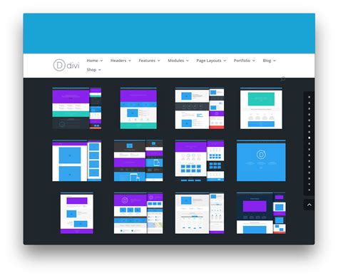 Divi Themes Templates