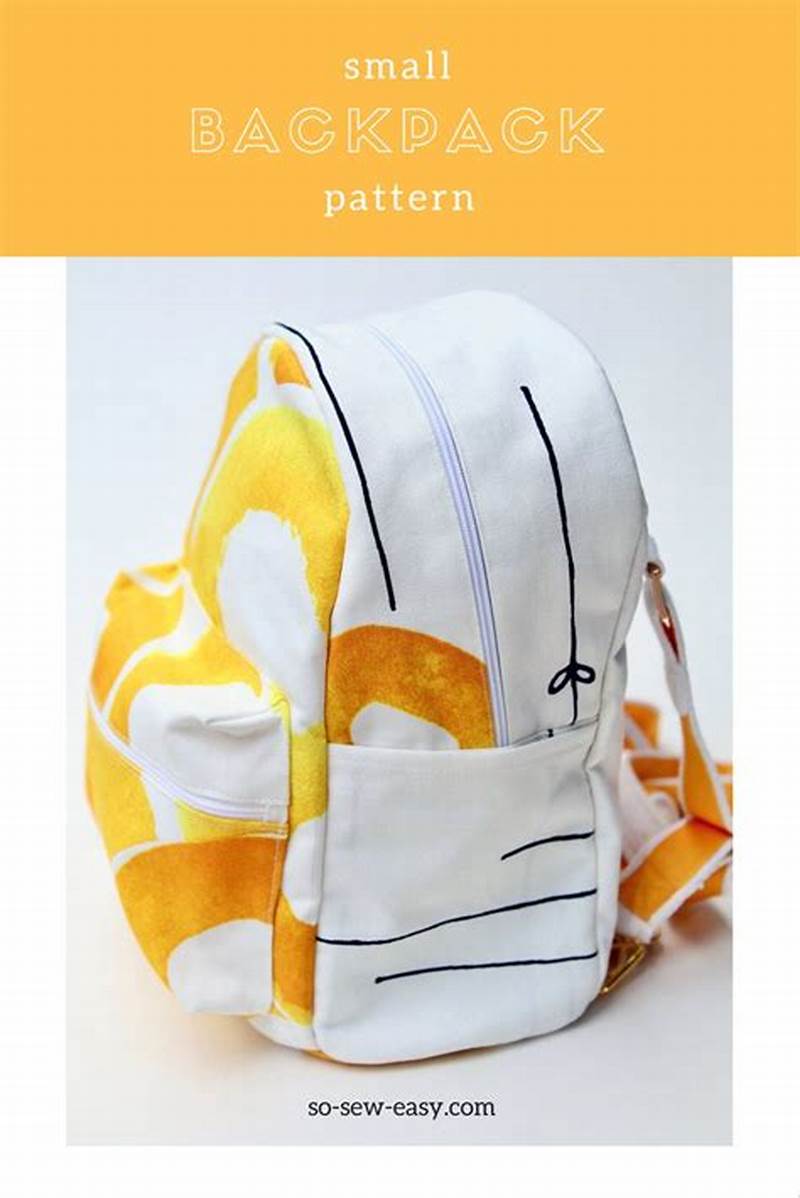 Diy Backpack Pattern Free