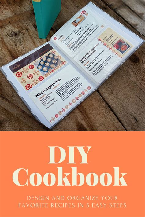 Diy Cookbook Template