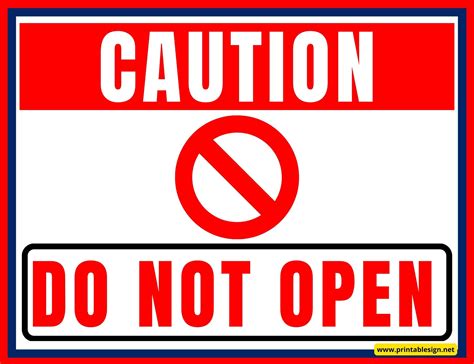 Do Not Open Until January 5th 2018 Printable