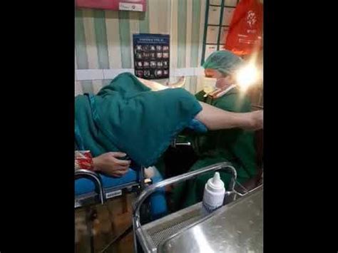 Doctor Performing IVA Test