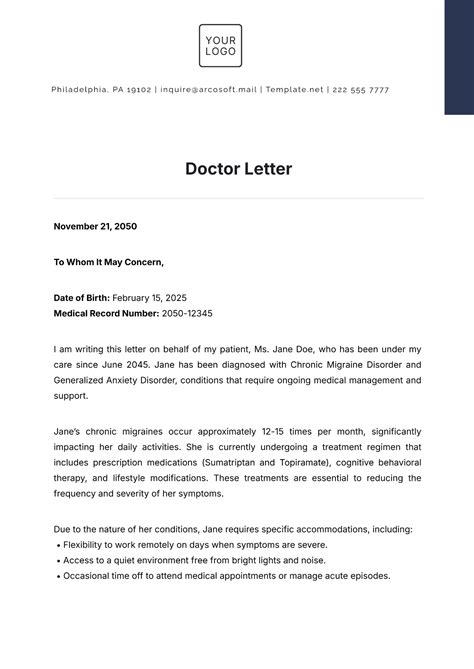 Doctors Letter Template Fsa Pelvic Floor Program