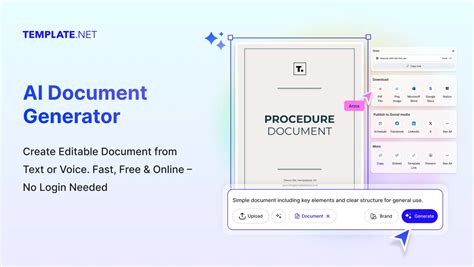 Document Template Generator